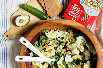 Finn Crisps Multigrain Crispbread 6.1Oz | Thin, Crispy Multigrain Flatbread Crackers | Authentic Finnish Sourdough Crispbread |