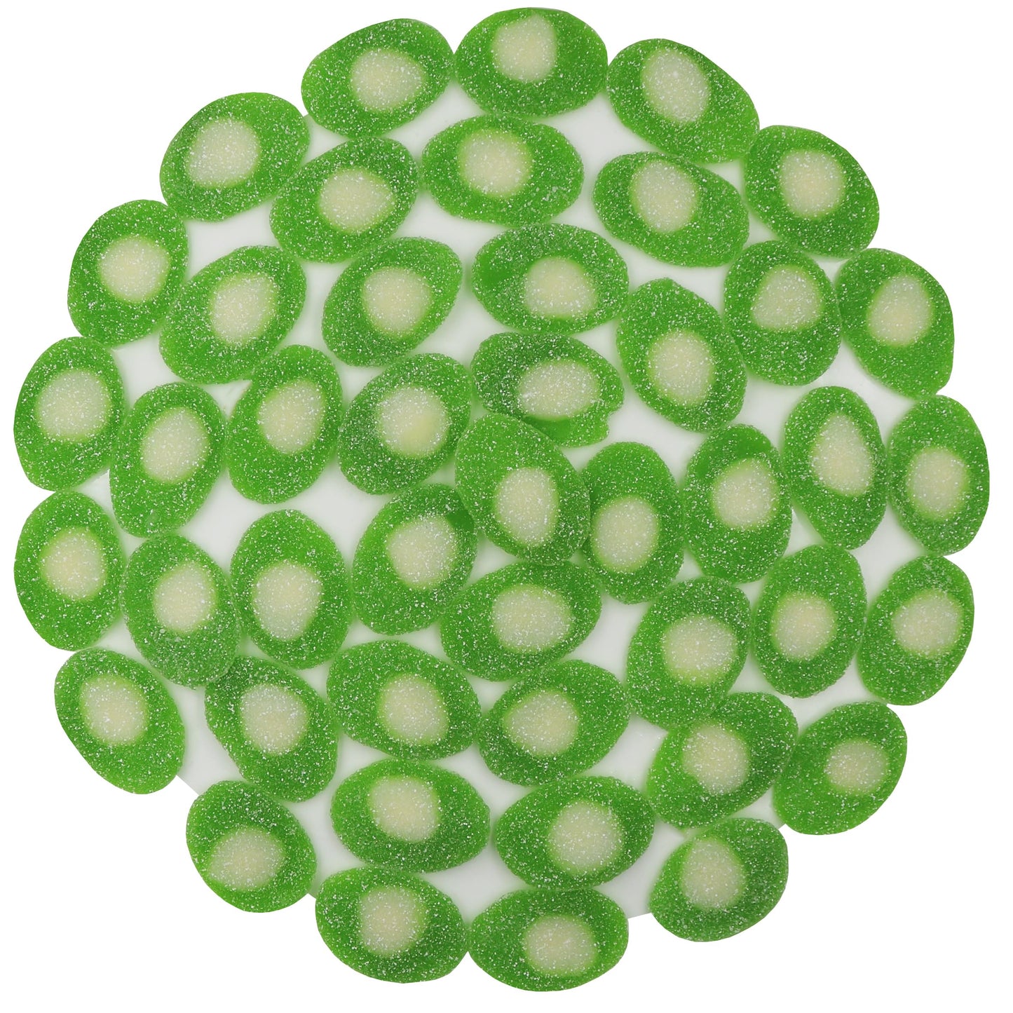 Firstchoicecandy Gummy Fruit Candy (Sour Kiwi Slices, 10 Pound (Pack Of 1))