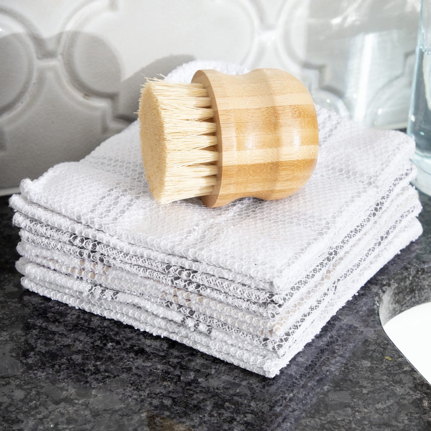 Ritz Cotton Scouring Dish Cloth 5-Pack, Neutral