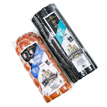 Old Forest And Mailander Salami Combo, Dry Aged Sausage By Piller'S (Black Kassel), Gourmet Gift, Approx. 5.2 Lb., 2.0 Count