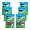 Snak Club Almonds with Hidden Valley Ranch Seasoning, Roasted Almonds, Gluten-Free and Kosher Snack, 2.5 oz Snack Bags, 6 Pack