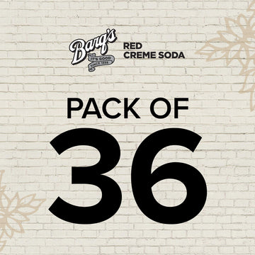 Barqs Red Creme Soda Soft Drink, 12 Fl Oz, 36 Pack, Refreshing Red Flavor