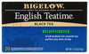 Bigelow, English Time Tea (Decaffeinated), 20 Count