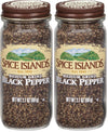 Spice Islands Medium Grind Black Pepper, 2.1 Ounce (Pack of 2)