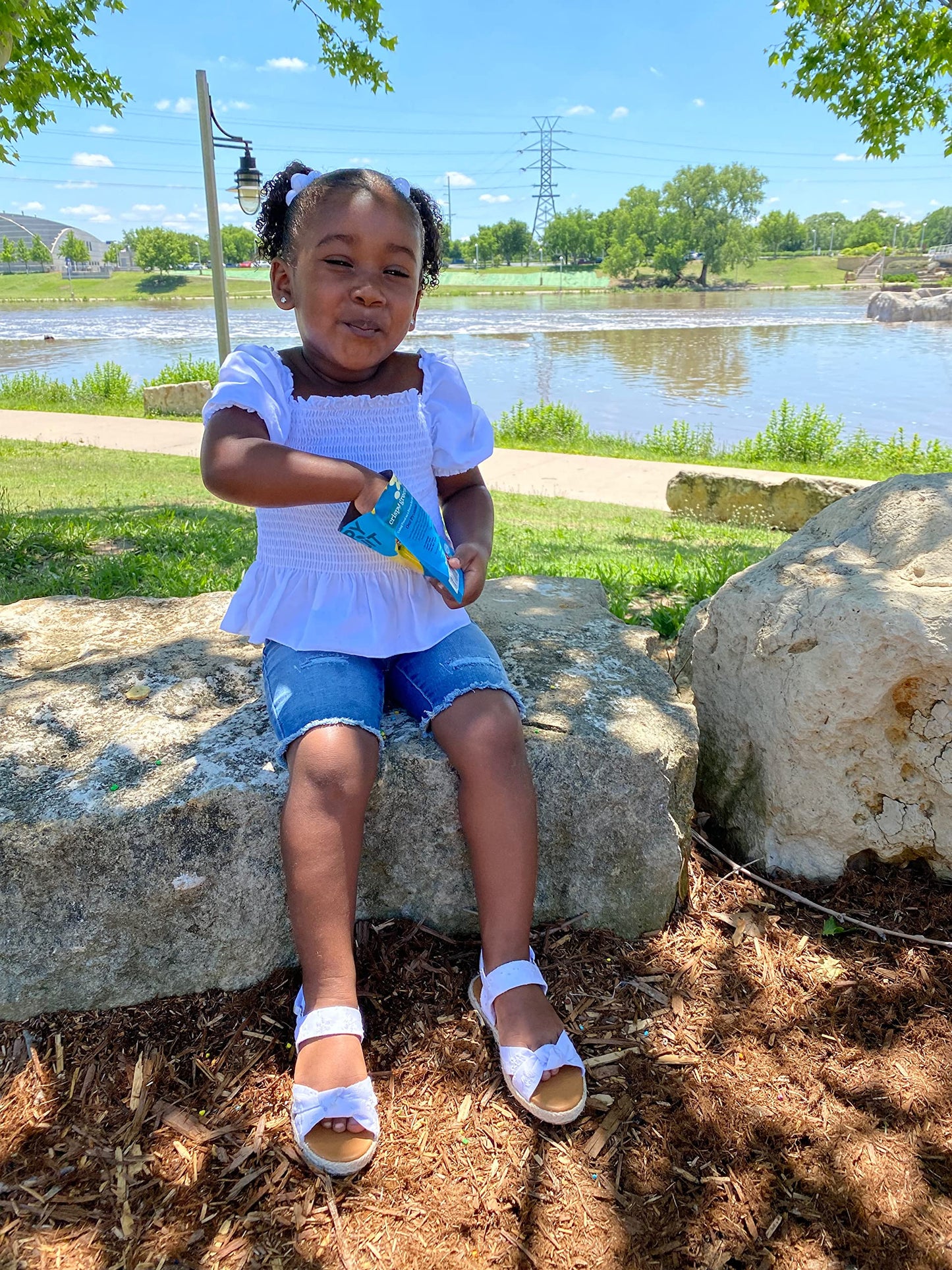 Crispy Green Natural Freeze-Dried Fruit, Banana Single-Serve, No Sugar Added, 0.85 Ounce (Pack of 12)