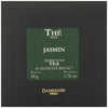 Dammann Freres Premium Gourmet French Jasmine Vert Au Green Tea Bags Sachets, 25 Count