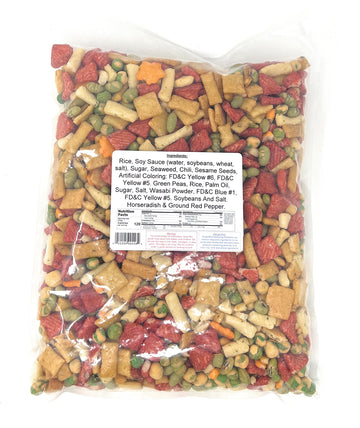 YANKEETRADERS Oriental Wasabi Bang Bang Snack Mix - 2 Pounds