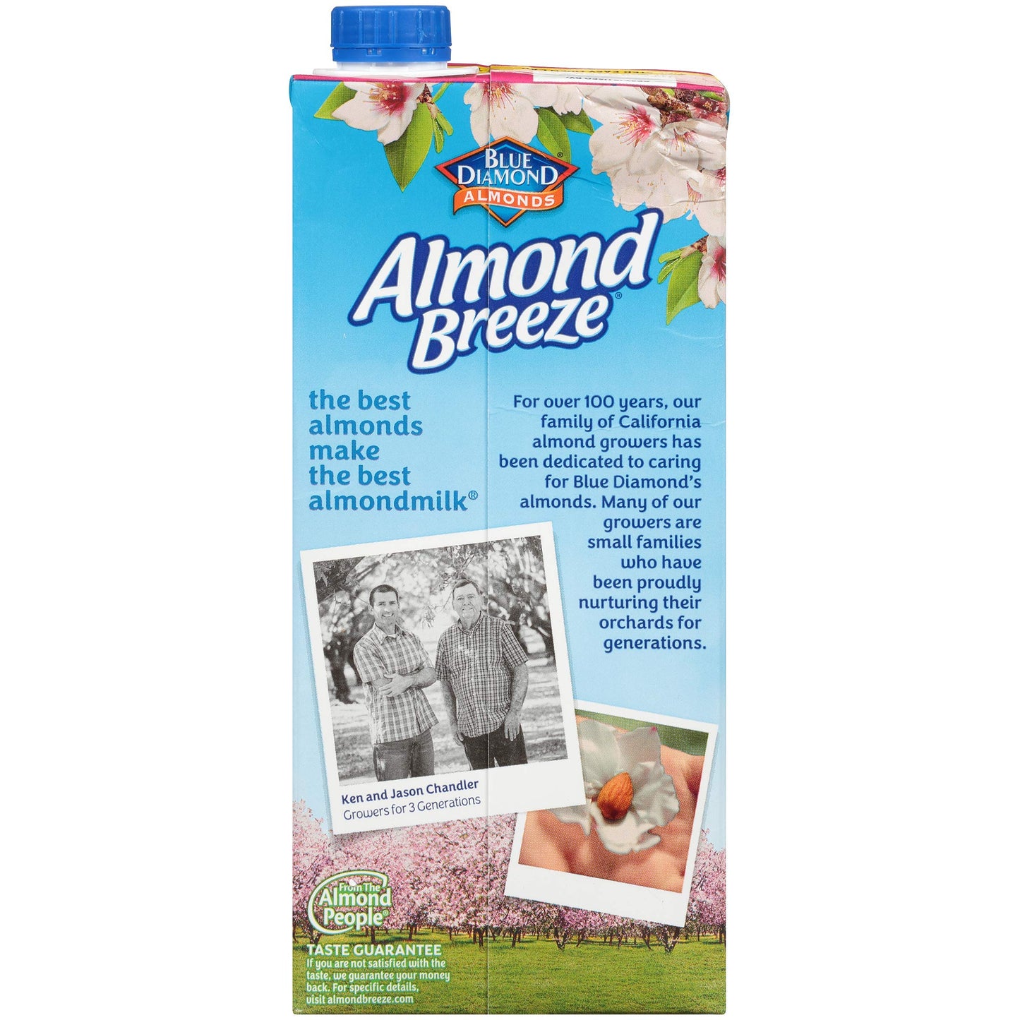 Almond Breeze Dairy Free Almondmilk, Unsweetened Chocolate, 32-Ounce Boxes (Pack Of 12)