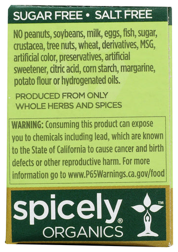 Spicely Organic Peppercorn Melange 0.45 Oz Certified Gluten Free