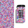 Fancy Sprinkles Roller Disco Sprinkles, Real Sugar, For Ice Cream, Cookies, Cakes, Cupcakes, Dessert Decorating, Purple & Pink S