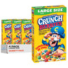 Cap'N Crunch Cereal, Crunch Berries, 16.8Oz Boxes (4 Pack)