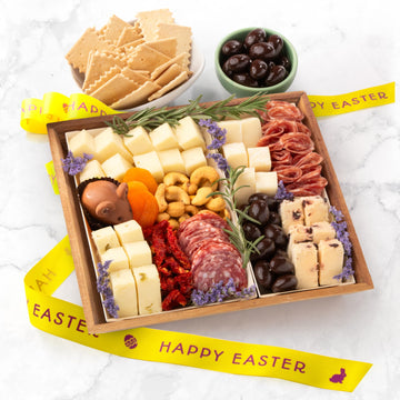 Nibble Charcuterie Easter Snack Board For Two, Ready To Serve Charcuterie Board