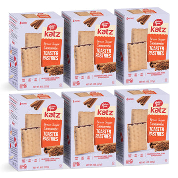 Katz Gluten Free Toaster Pastries. Cinnamon. Easy Breakfast Food Or Anytime Healthy Snacks For Adults & Kids. Gluten Free. Dairy Free, Nut Free, Peanut Free, Soy Free. Kosher Snacks. Healthy Snacks For Adults & Kids 8 Oz (Pack Of 6)