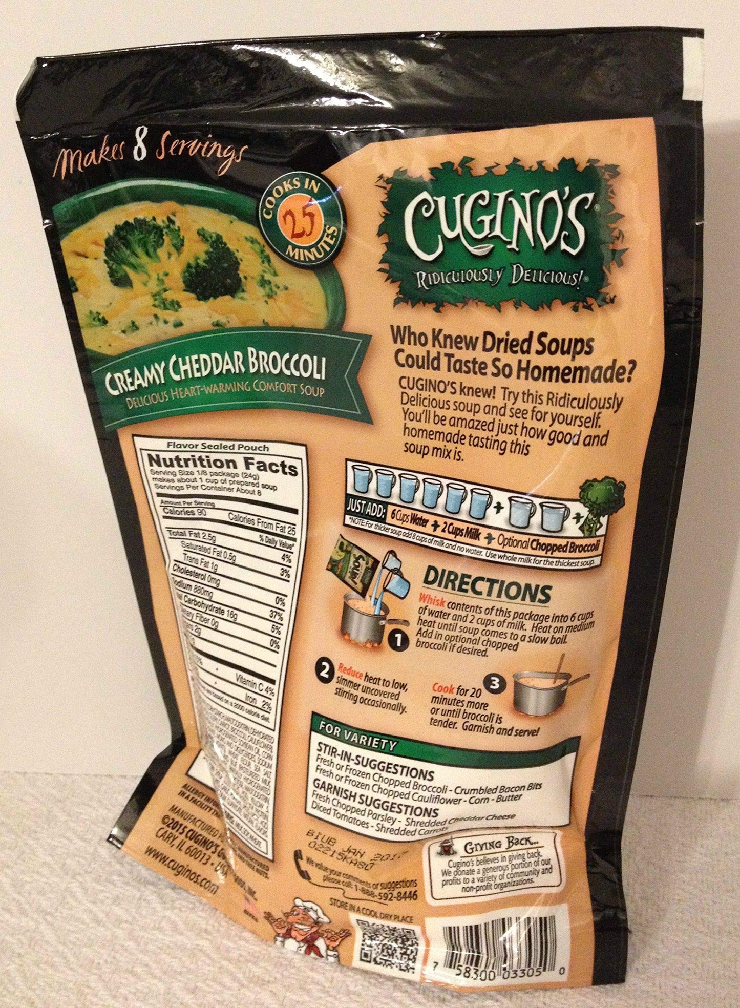 Dry Soup Mix Chdr Brocli (Pack Of 1)