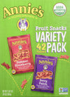 Annies Homegrown Homegrown Fruit Snacks Variety Pack Net Wt (42 Pack 0.8 Oz Net Wt 34 Oz )