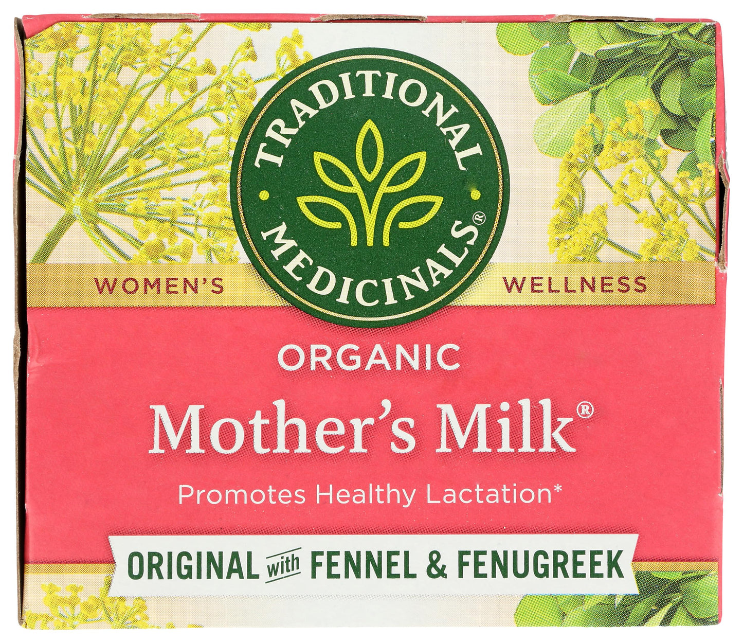 Traditional Medicinals Organic Mothers Milk Herbal Tea, Promotes Healthy Lactation, (Pack Of 1) - 16 Tea Bags