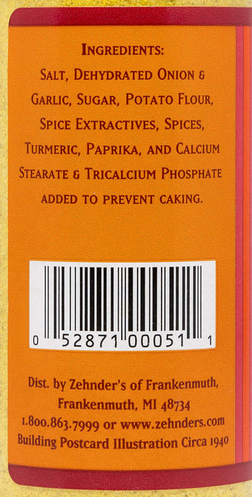 Zehnderss Chicken Seasoning (8.5 oz)