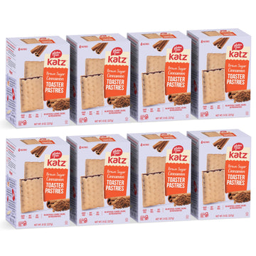 Katz Gluten Free Toaster Pastries. Cinnamon. Gluten Free. Dairy Free, Nut Free, Peanut Free, Soy Free. Kosher Snacks. 8 Oz (Pack Of 8)