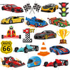 36Pcs Race Car Cupcake Toppers Racing Car Birthday Decorations For Race Car Birthday Party Favors Let'S Go Racing Party Racing C