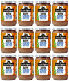 Once Again Natural Creamy Almond Butter, 16oz - Roasted - Salt Free, Unsweetened - Gluten Free Certified, Peanut Free, Vegan, Kosher, Paleo - Glass Jar - Case of 12