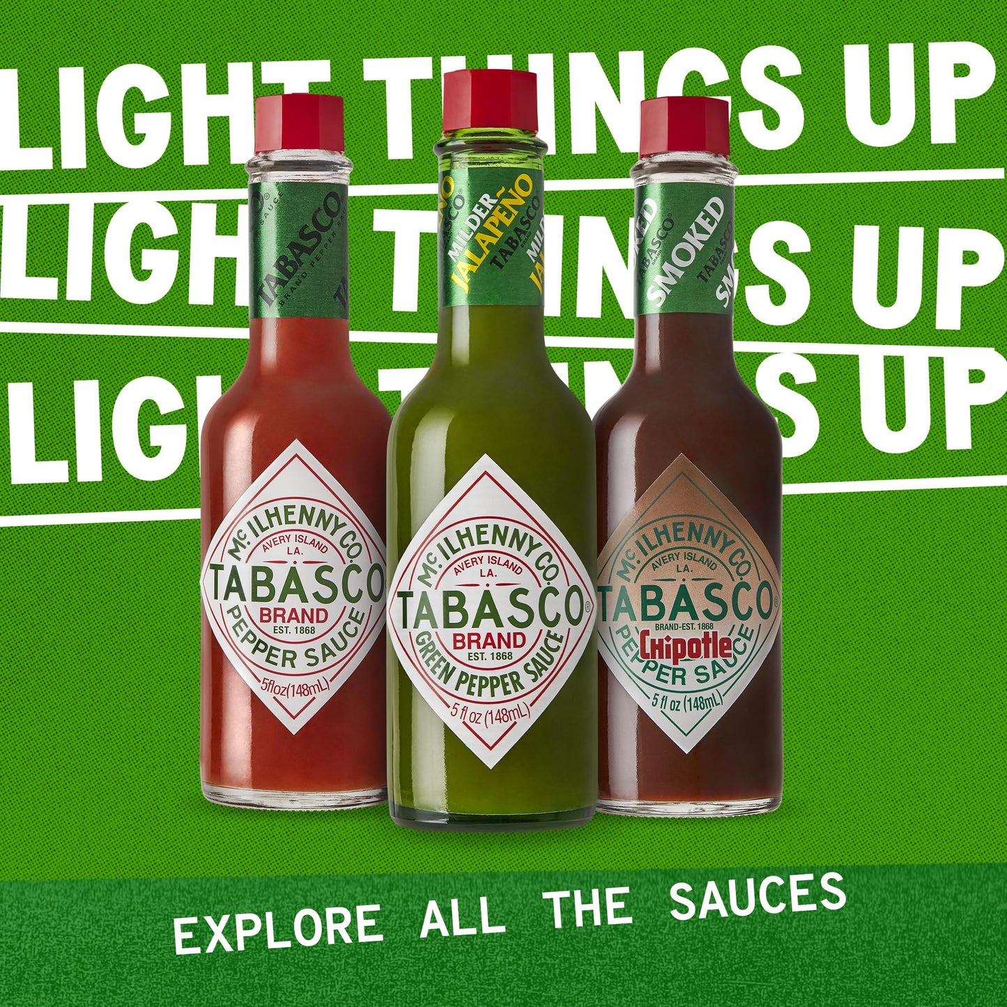 TABASCO Brand Green Jalapeno Pepper Sauce, Mild Hot Sauce, Bulk Plastic Jug, Balanced Jalapeno Sauce, Perfect for Large Recipes,