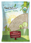 Food to Live Organic White Quinoa Flakes, 7 Pounds - Non-GMO Pressed Quinoa Seeds, Vegan, Kosher, Bulk, High in Protein, Ribofla