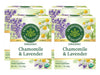 Traditional Medicinals Organic Chamomile & Lavender Herbal Tea, Settles Nervous System, (Pack Of 4) - 64 Tea Bags Total
