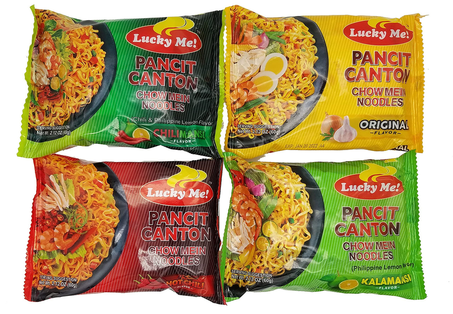 Filipino Snacks Box Variety Pack Assortment Of 10 Authentic Food Products Like Boy Bawang, Lucky Me, Jacknjill, Skyflakes And Mo