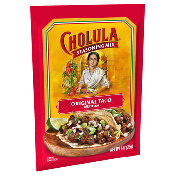 Cholula Original Taco Seasoning Mix, 1 Oz (Pack Of 12)