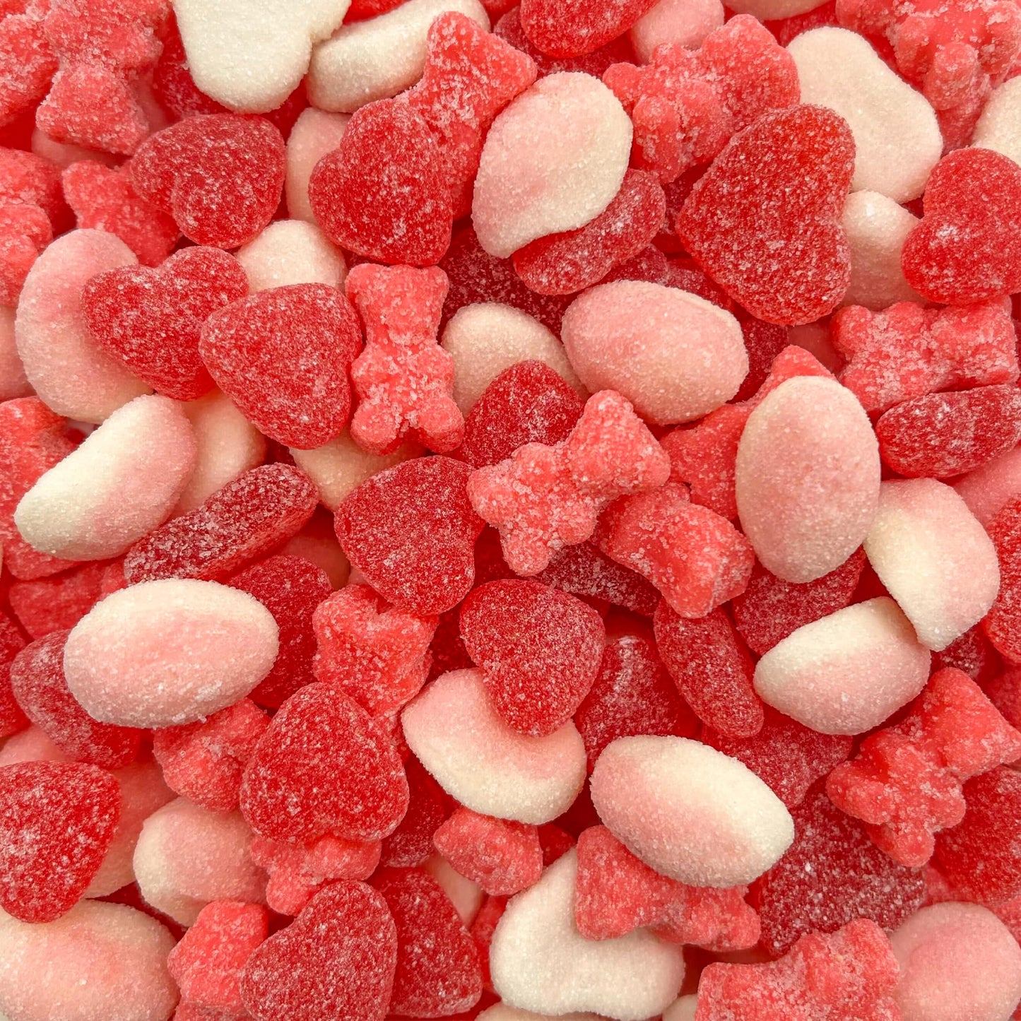 Gummy Candy Mix | 2-Pound Bag | Valentines Candy Assortment | Cherry Jelly Hearts, Tutti-Frutti Gummi Bears, Strawberry Puffy Gu