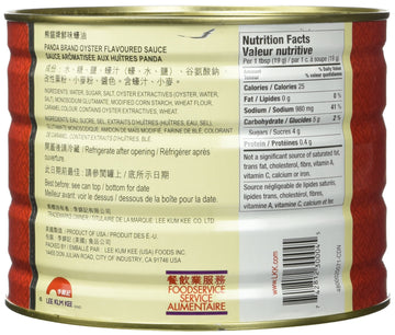 Lee Kum Kee Panda Oyster Sauce, 5 Pound