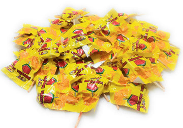 Vero Rebanaditas Paletas Sabor Sandia Hard Candy Chili Covered Lollipops 40 Pcs