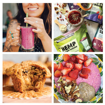 Wilderness Poets, Cold Pressed Organic Hemp Protein Powder (64 Ounce - 4 Pound)