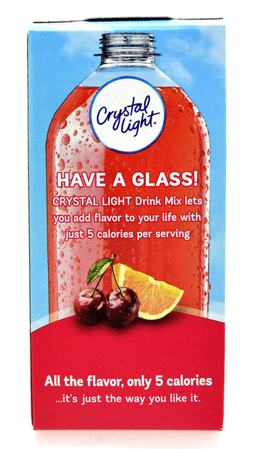 Crystal Light On The Go Fruit Punch Drink Mix, 10-Count Boxes (Pack of 5)