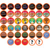 Two Rivers Coffee Mega Coffee Lovers Pods Compatible with K Cup malt-inspired Including 2.0 Pods Mega Coffee 40 Count TRC MS40