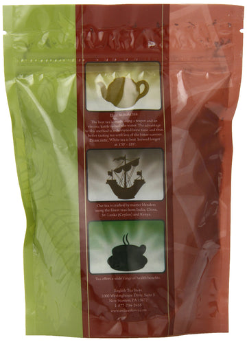 English Tea Store Loose Leaf, Long Island Strawberry Green Tea Pouches - 4Oz, 4 Ounce