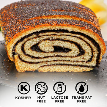 Poppy Seed Cake | New & Improved Recipe | Yeast Cake With Poppy Seed Filling | Traditional Hungarian Food | Scrumptious & Delici