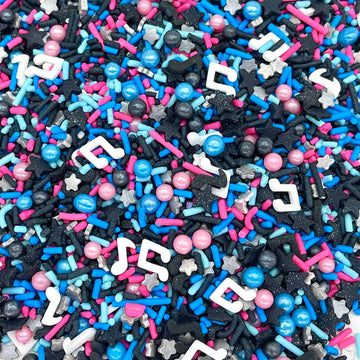 Manvscakes | Sprinkles | Pink And Blue Sprinkles | Cupcake Sprinkles | Sprinkle Mix | Space Sprinkles