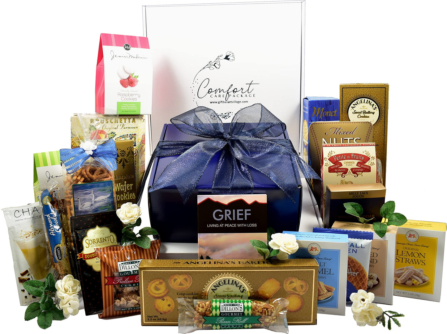 The comfort Basket A Bereavement Sympathy gift Basket comfort Those grieving the Loss of a Loved One (Large)