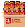 Rice-A-Roni Heat & Eat Rice, Microwave Rice, Quick Cook Rice, Spicy Spanish, (8 Pack)