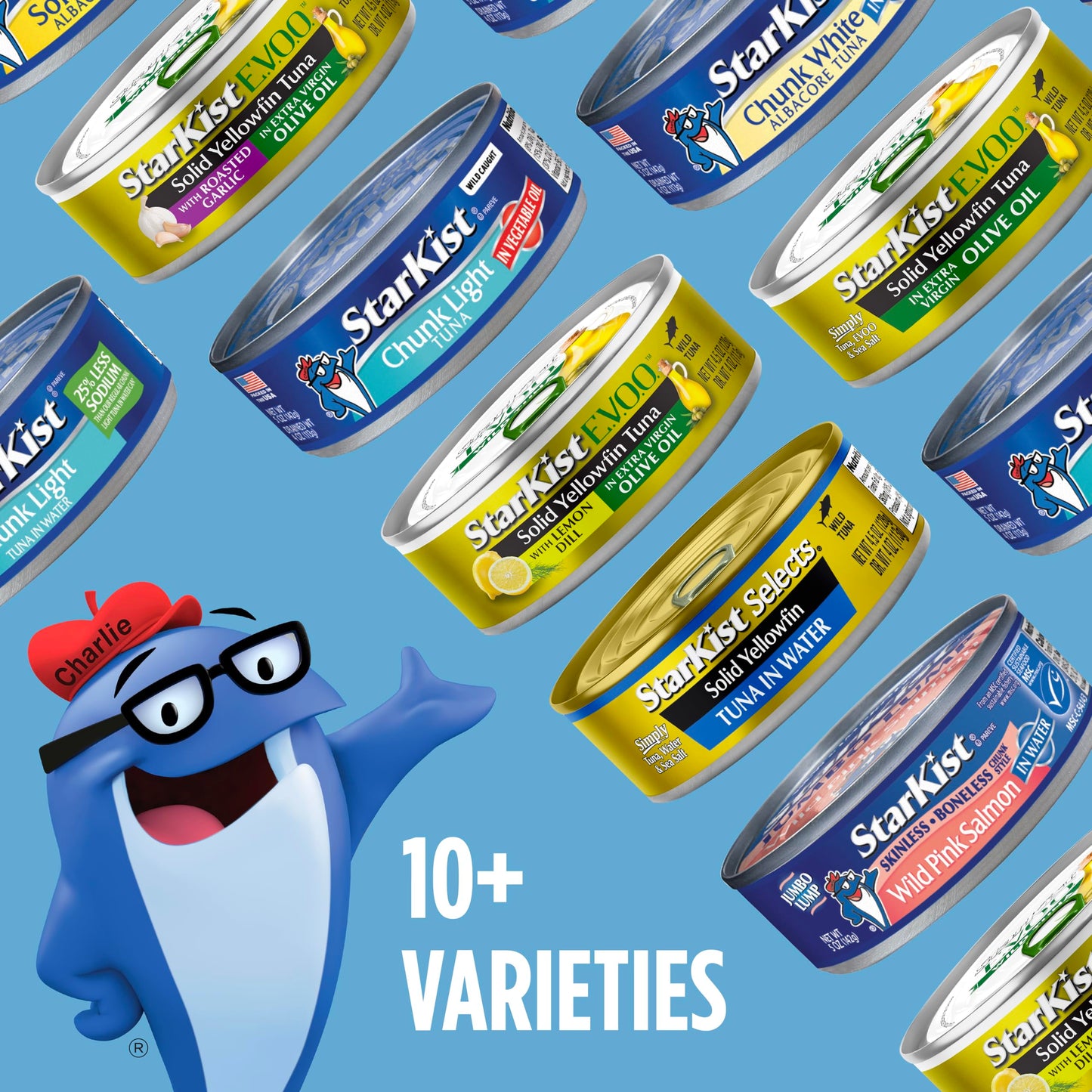 Starkist Solid White Albacore Tuna In Water, 4 - 5 Oz Can (Pack Of 6) - 24 Cans Total