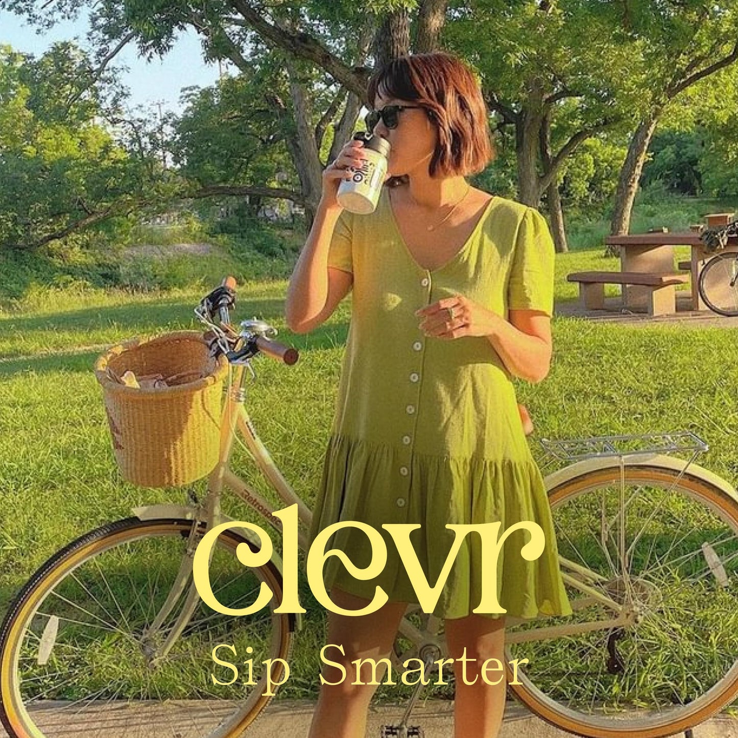 Clevr Blends Organic Matcha Green Tea Latte, Instant Ceremonial Grade Matcha, Superfood Powder Blend With Oat Milk, Lions Mane,