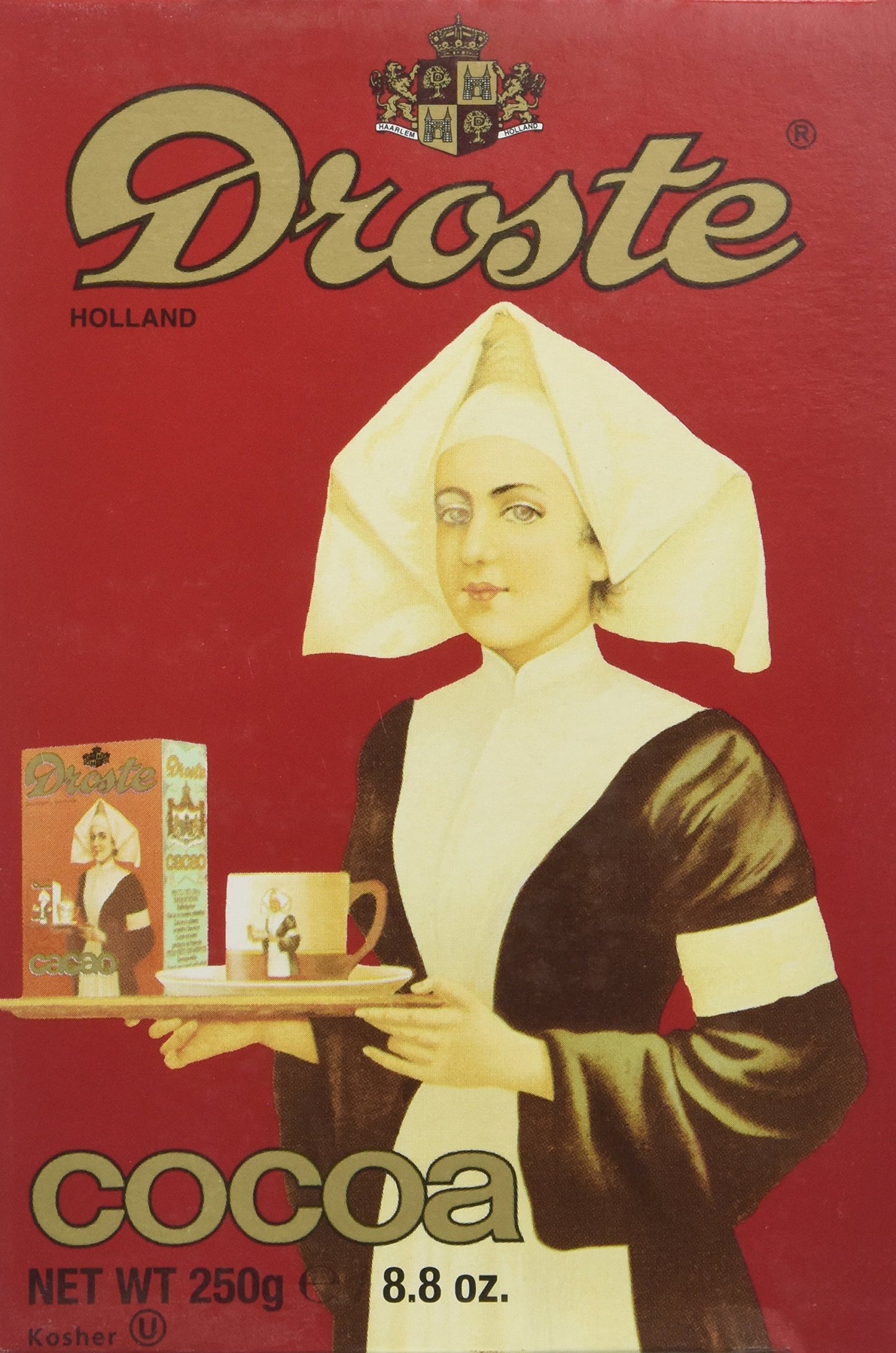 Droste Cocoa Powder Dutch Style Cocoa For Baking Desserts And More, 8.8 Ounce (Pack Of 3)