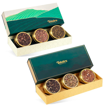 Teaniru, Gourmet Tea Collection - 6 Flavored Loose Leaf Set | 100% Pure Leaf with Real Ingredients | Gluten Free Tea - Brew it H