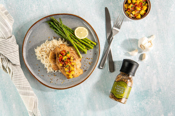 Olde Thompson Roasted Garlic And Herb Grinder, Salt And Spice Blend, 5.9 Oz