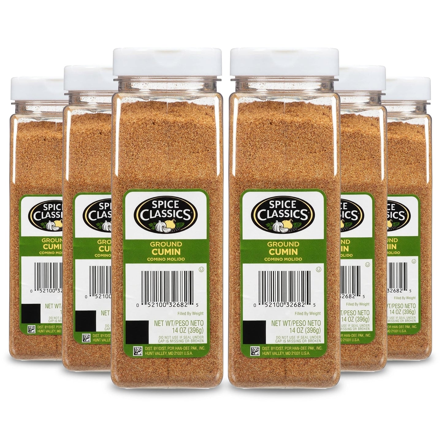 Spice Classics Ground Cumin, 14 oz (Pack of 6)
