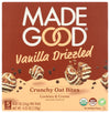 Madegood Vanilla Drizzled Crunchy Oat Bites, 5 Pack, Organic Snacks