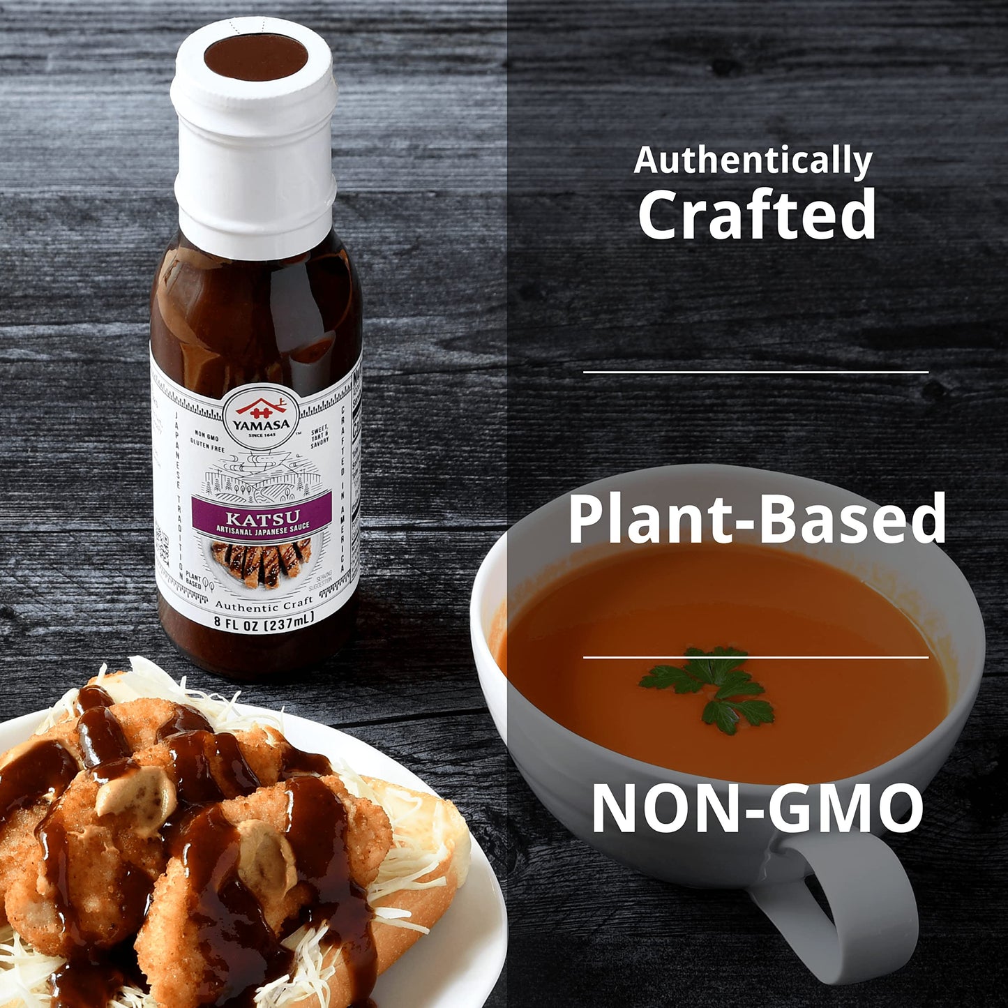 Yamasa, Artisanal Katsu Sauce, Non-GMO, 8fl oz