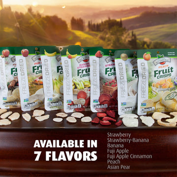Brothers-All-Natural Fruit Crisps, Banana, 0.59 Oz (Pack Of 24)