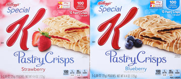 Kellogg'S Special K Strawberry And Blueberry Pastry Crisps Fruit Variety Pack, 60 Count